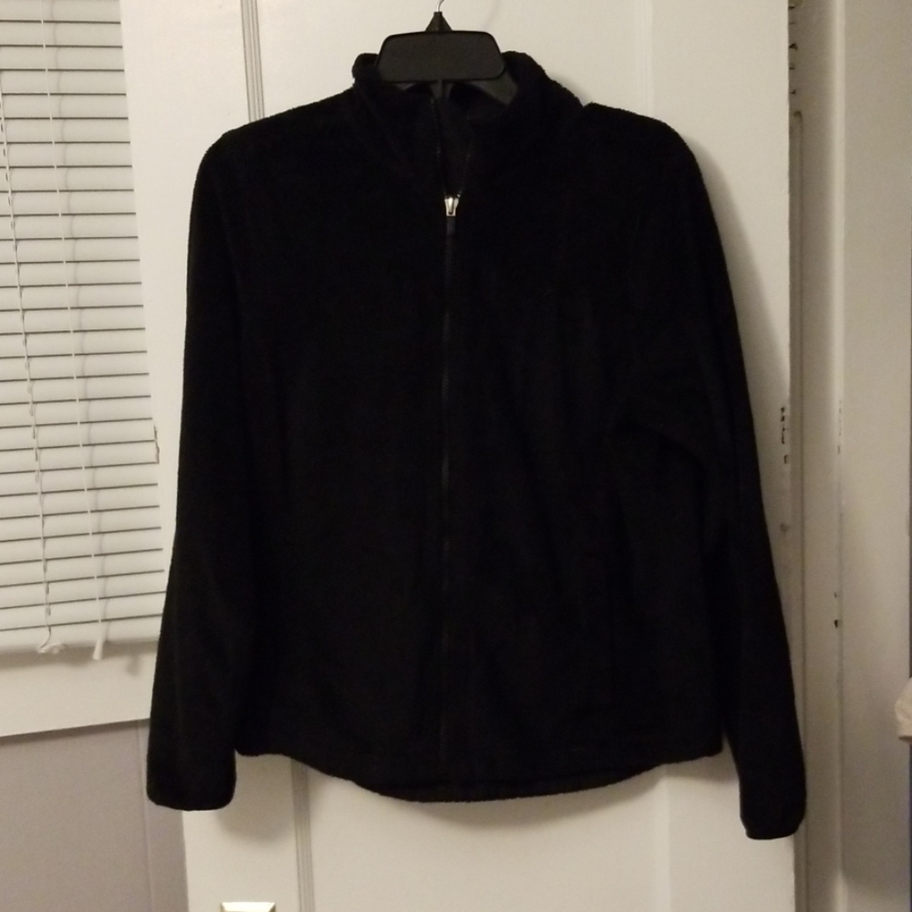 Black Izod Fleece Jacket
